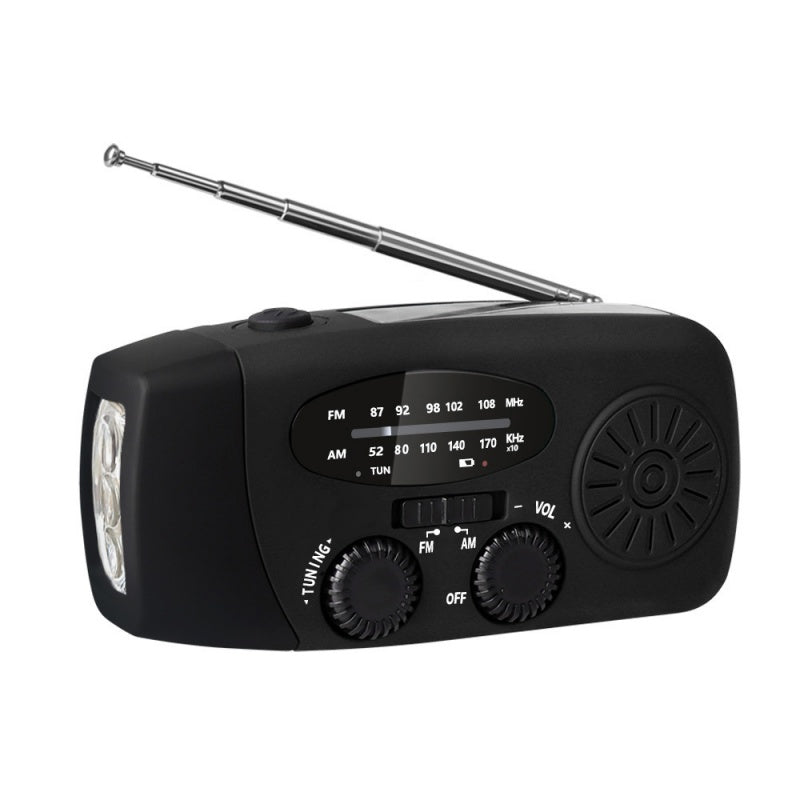 PulseGuard — Noodradio met Altijd Stroom | 50% KORTING