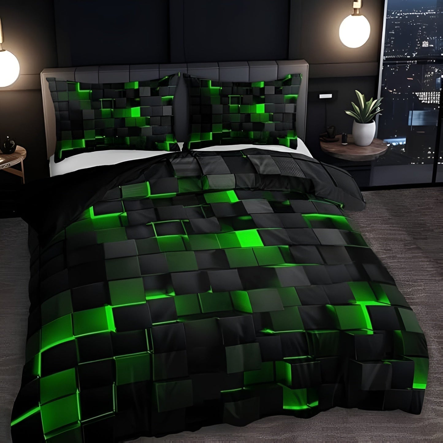 CyberLuxe – 3D Gaming Beddengoed | 50% KORTING