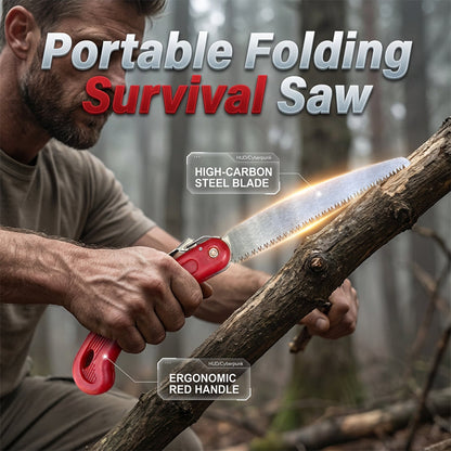 IronClaw — Opvouwbare Survivalzaag | 1+1 GRATIS