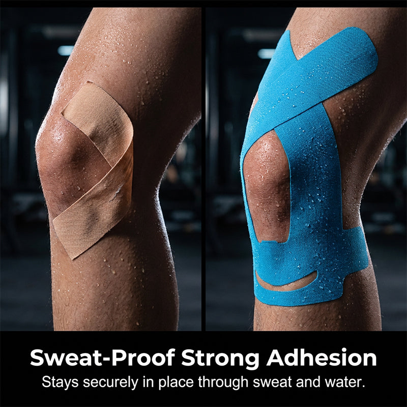KneeFlex Set 4 stuks — Sport Knie Tape | 50% KORTING