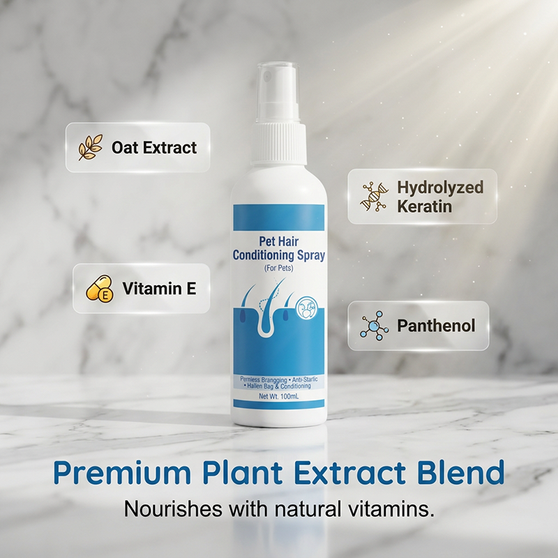 VelvetPaw Ontklittingsspray — Verzachtende, Zijdezachte Vachttransformatie - 100ml