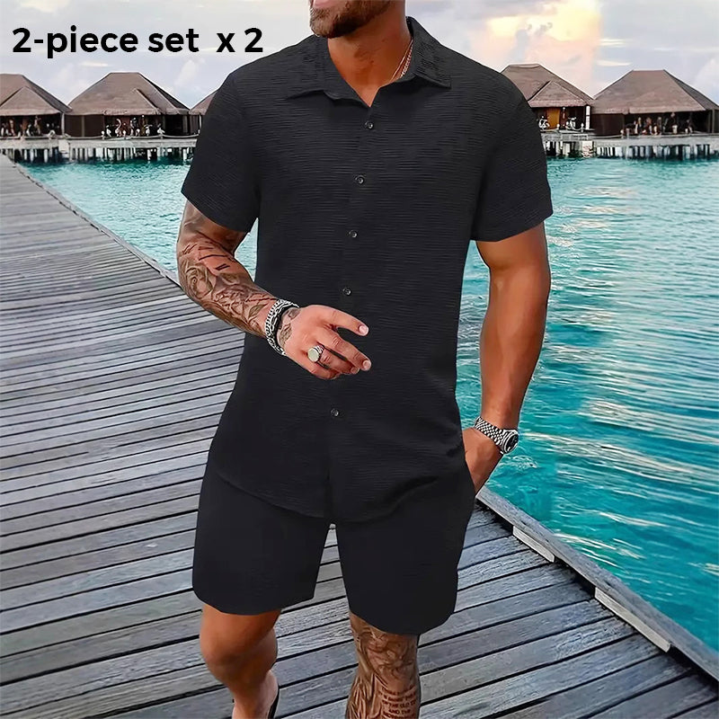 Richard – Zomerse Tweedelige Set | 50% KORTING