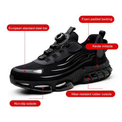 Jasper – Heren veiligheidssneakers met schokabsorberende zool