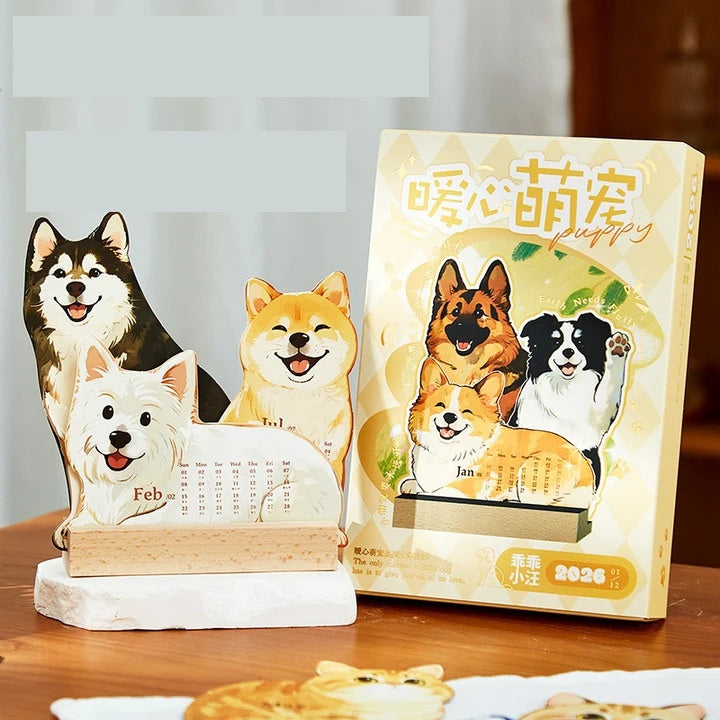 PawMuse – 3D Dierenkalender | 50% KORTING