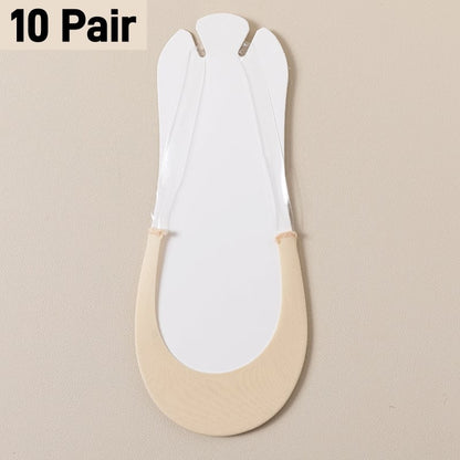 SilkStep – Onzichtbare sokken met grip  |  1+3 GRATIS