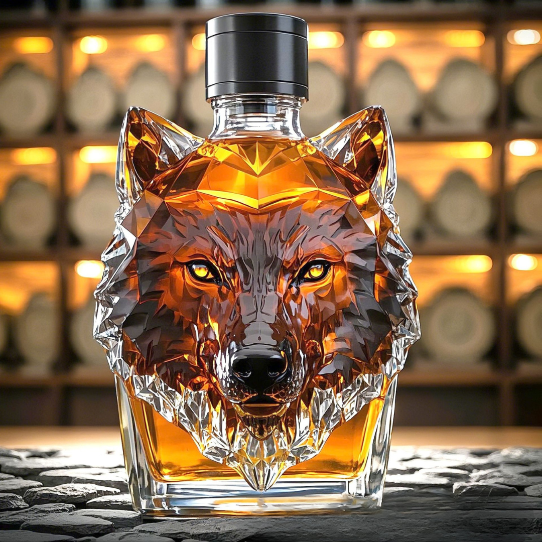 FeralFlask – Wolf Whiskey Karaf 350ml | 50% KORTING