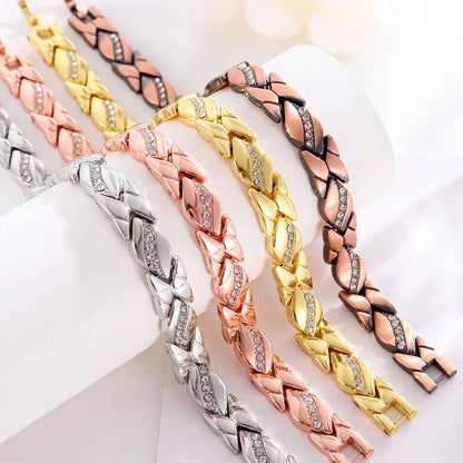 Sophie – Magnetische Bladarmband voor Dames met Elegant Ontwerp