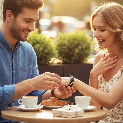 Sophie – Magnetische Bladarmband voor Dames met Elegant Ontwerp