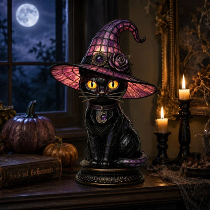 ShadowLure Heks & Kat Lamp — Betover Gezellige Nachten