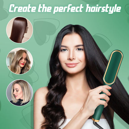 SilkTouch™ – Stijl & Kam Tegelijk voor Glanzend Haar | 50% KORTING