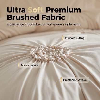 HavenMist Dekbedovertrek Set — Slapen omhuld in sereniteit