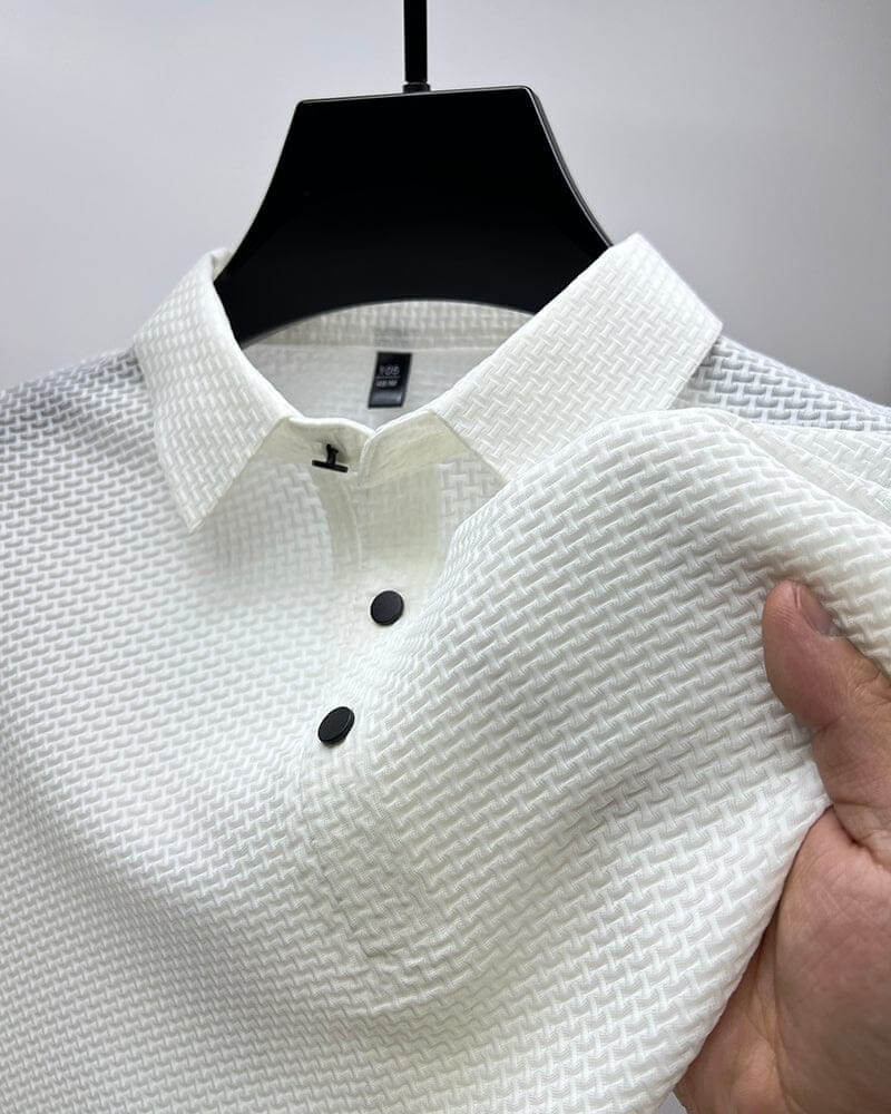 50% KORTING | Jonas - Luxe poloshirt voor heren