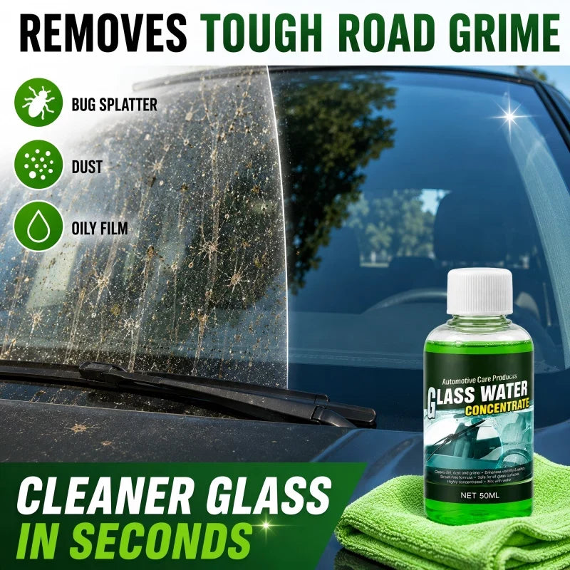 CrystalPure Glasverbeteraar — Direct Heldere, Veiliger Ritten - 50ml