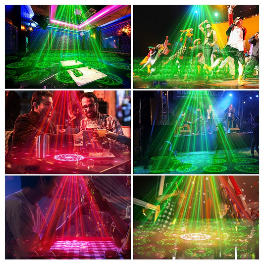 VibraBeam — DJ Laser Licht | 50% KORTING