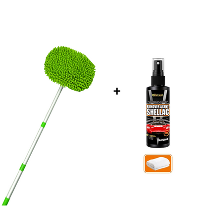 ProShine Reach — Telescopische Wasmop + extra gratis mop | 50% KORTING