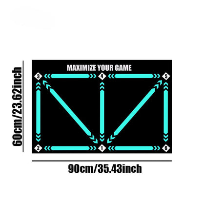 VelociStep – Slimme Voetbal Trainingsmat | 50% KORTING