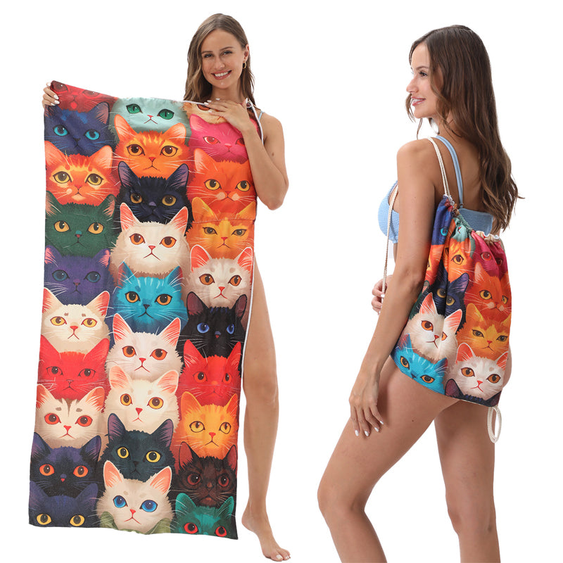 SandFree Handdoek Set — Moeiteloze Vrijheid Overal