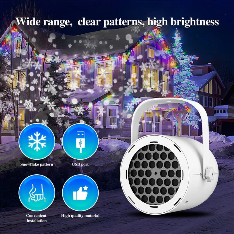 Kerstlichtprojector — Directe Warme Ontsteking