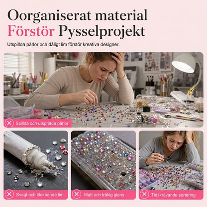 Crystal Art Set — Ontketen Glamorieuze Creativiteit