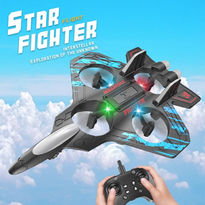 SkyFury – Supersnelle RC straaljagerdrone | 50% KORTING