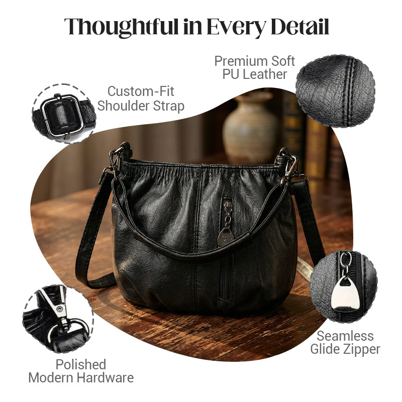 Everyday Freedom Leren Tas — Stijlvolle Comfort Makkelijk Gemaakt
