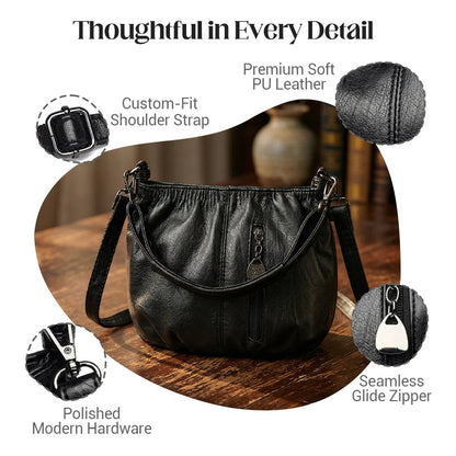 Everyday Freedom Leren Tas — Stijlvolle Comfort Makkelijk Gemaakt