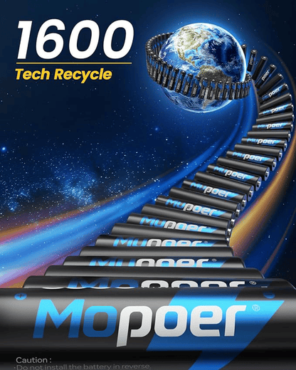 VoltMate – Lithium-ion accu met geïntegreerde lader | zonder accu's