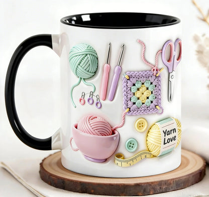 StitchMuse — Creatieve Keramische Mok | 1+1 GRATIS