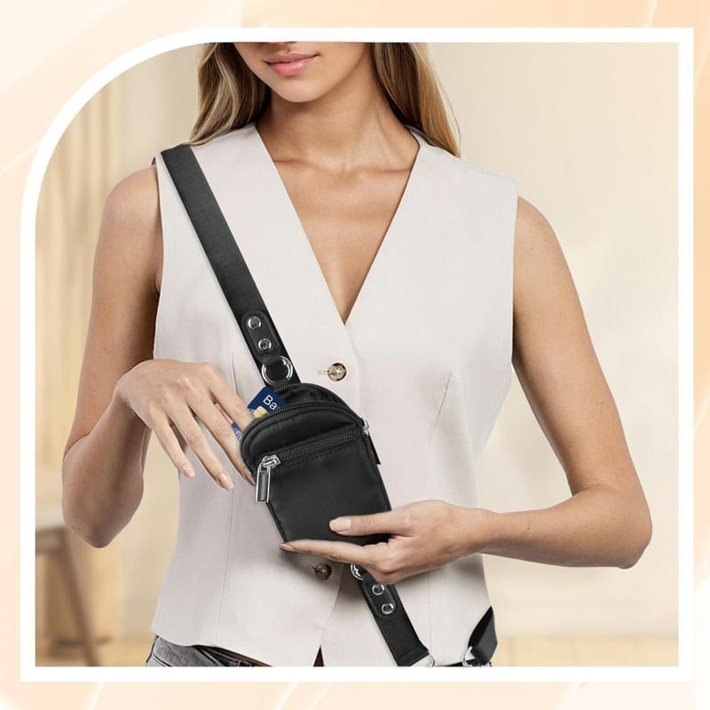 VersaCarry Crossbody Lanyard — Blijf Licht, Vrij, Zelfverzekerd