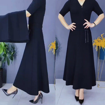 Harper – Hoge Taille Dikke Rok voor Gezellige Warmte