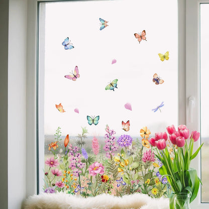 BloomView™ Kleurrijke raamsticker | 1+1 GRATIS