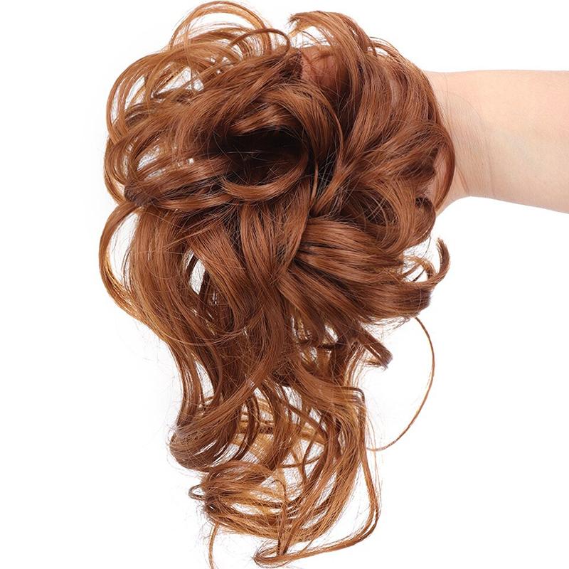 Lupu Synthetische Haarstuk Strik Chignon – Direct Glamoureus Volume