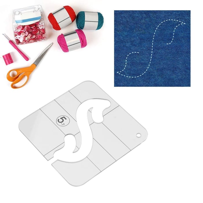 StitchCraft — Quilt Sjabloonset 12 stuks | 50% KORTING