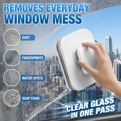 ClearVista 6-in-1 Magnetische Reiniger – Glanzende Ramen, Moeiteloos Schoon