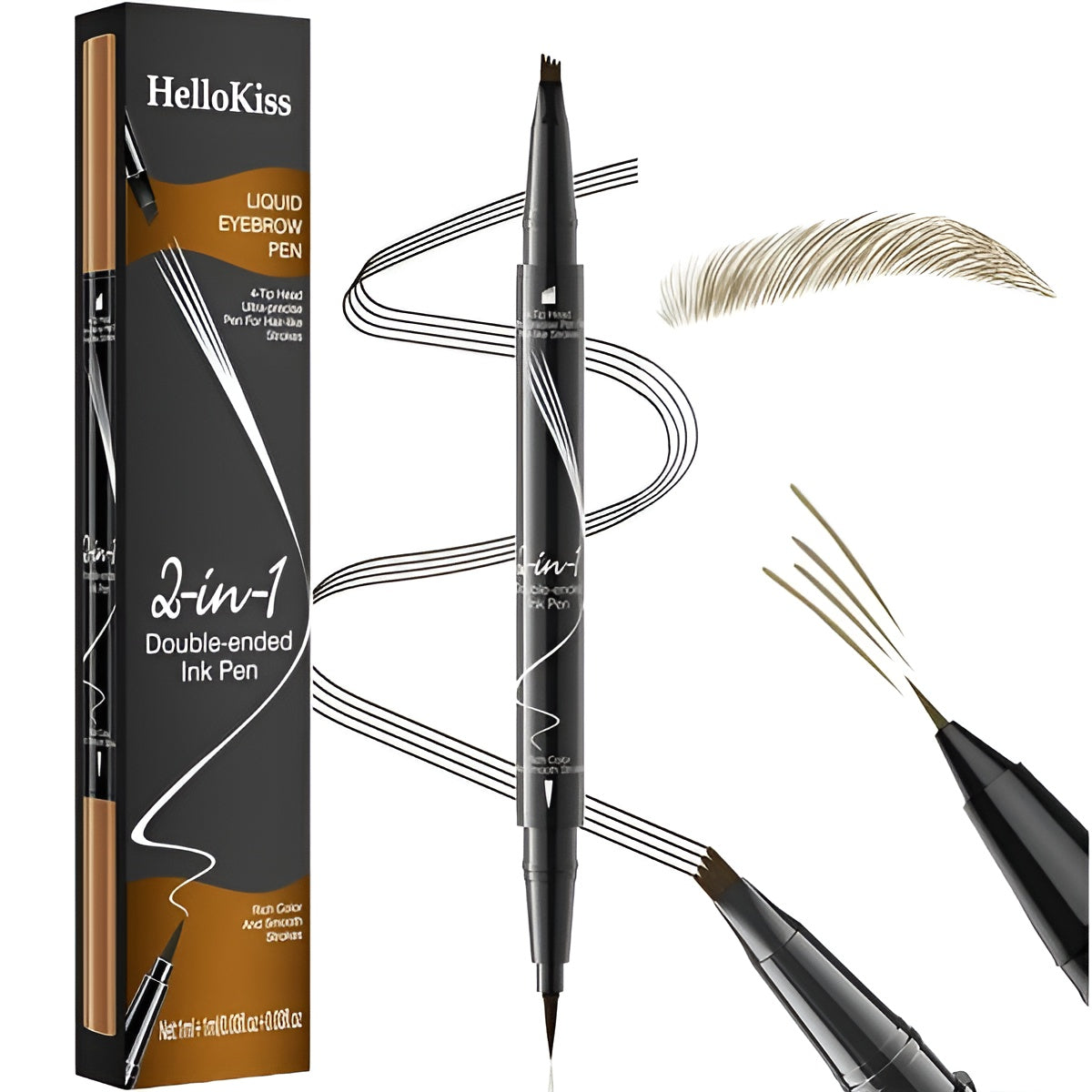 BrowMaster - Microblading wenkbrauwpotlood | 1+1 GRATIS
