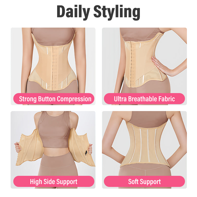 Olivia — Ademend Taillecorset voor Steun van de Romp
