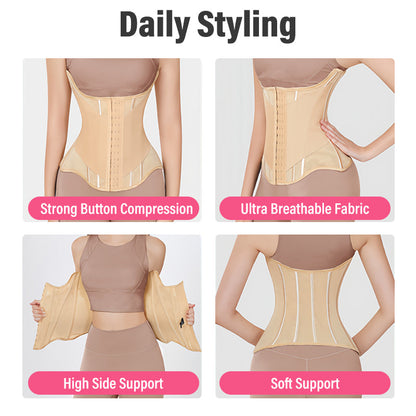 Olivia — Ademend Taillecorset voor Steun van de Romp