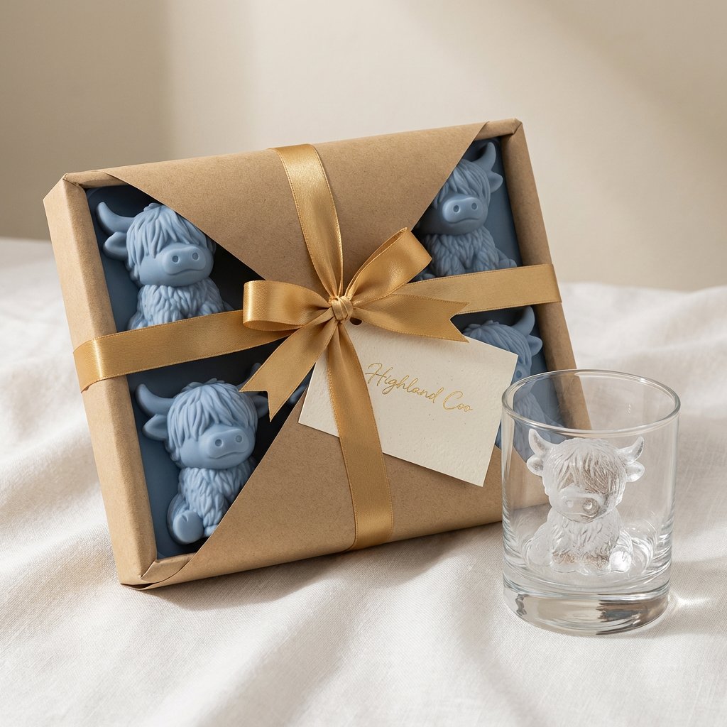 HighlandChill — Koe IJsblokjesvorm | 1+1 GRATIS
