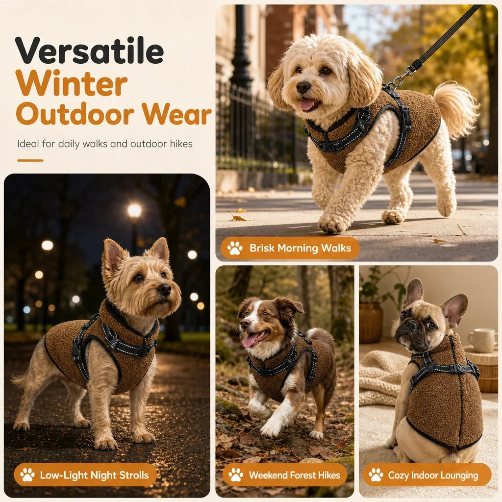 Geïntegreerd vest – voor comfortabelere wandelingen