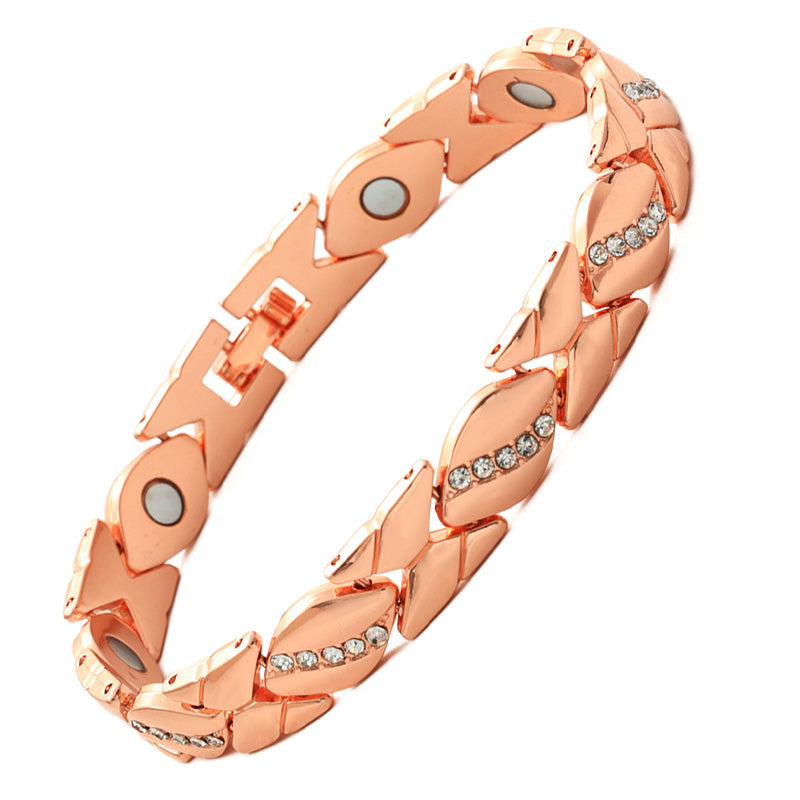 Sophie – Magnetische Bladarmband voor Dames met Elegant Ontwerp