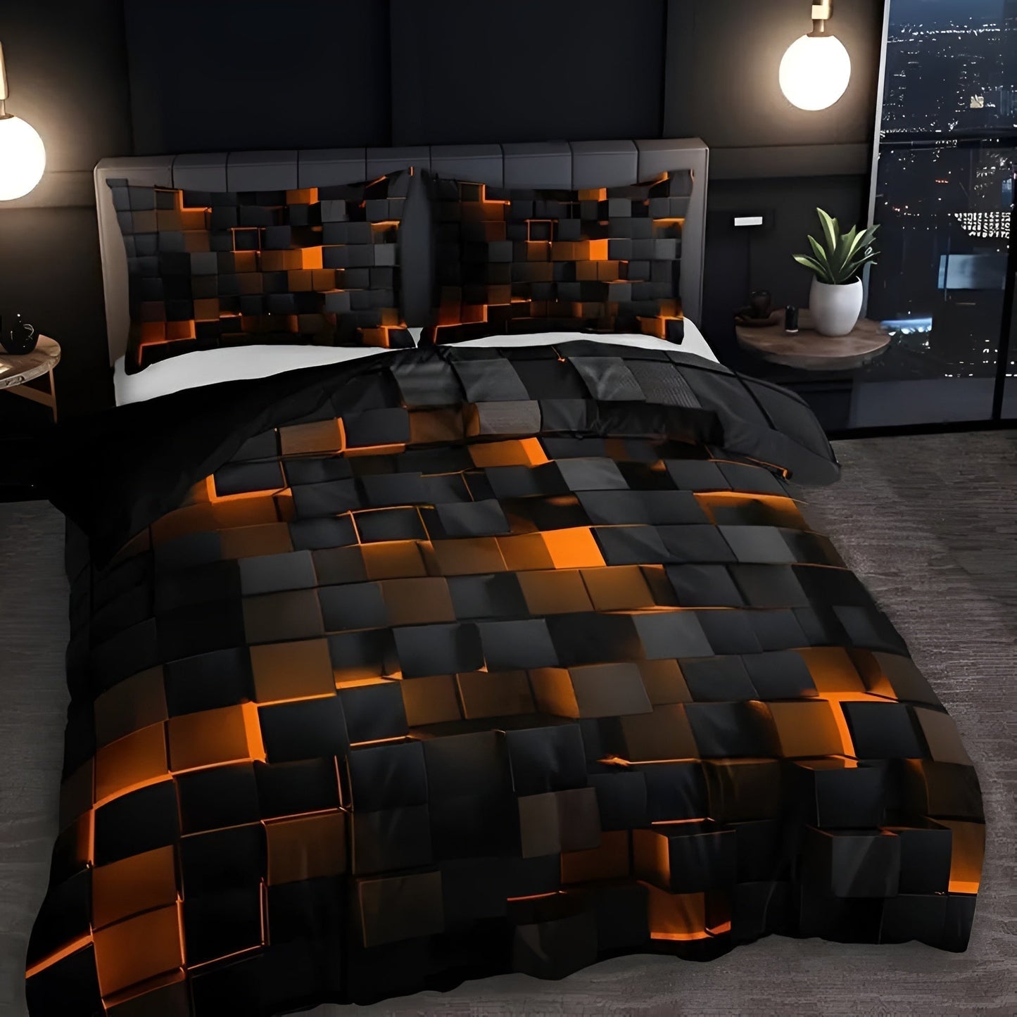 CyberLuxe – 3D Gaming Beddengoed | 50% KORTING