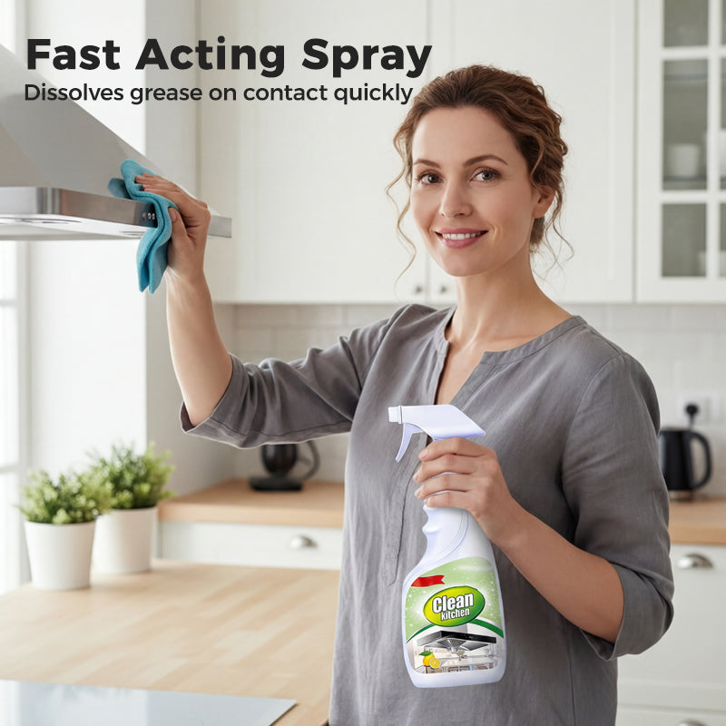 GreaseAway Spray — Moeiteloze Glans, Altijd