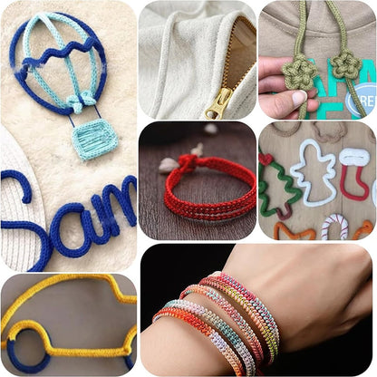 Knitella™ – Automatische Koordbreimachine voor Snel, Creatief & Moeiteloos Handwerkplezier | 50% KORTING