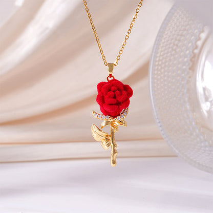 Rose — Zachte Kristallen Rozenhanger | 50% KORTING