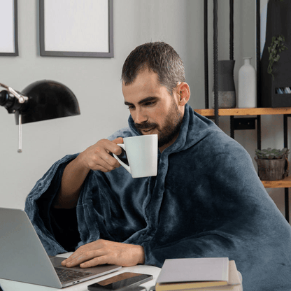 CloudCloak – Draagbare, zachte verwarmde deken