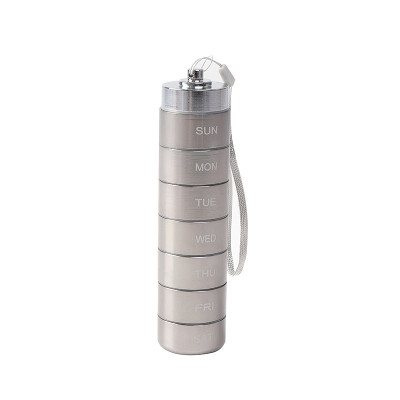 Aluminium Pillendoosje – Bescherm. Vereenvoudig. Vergeet Nooit.