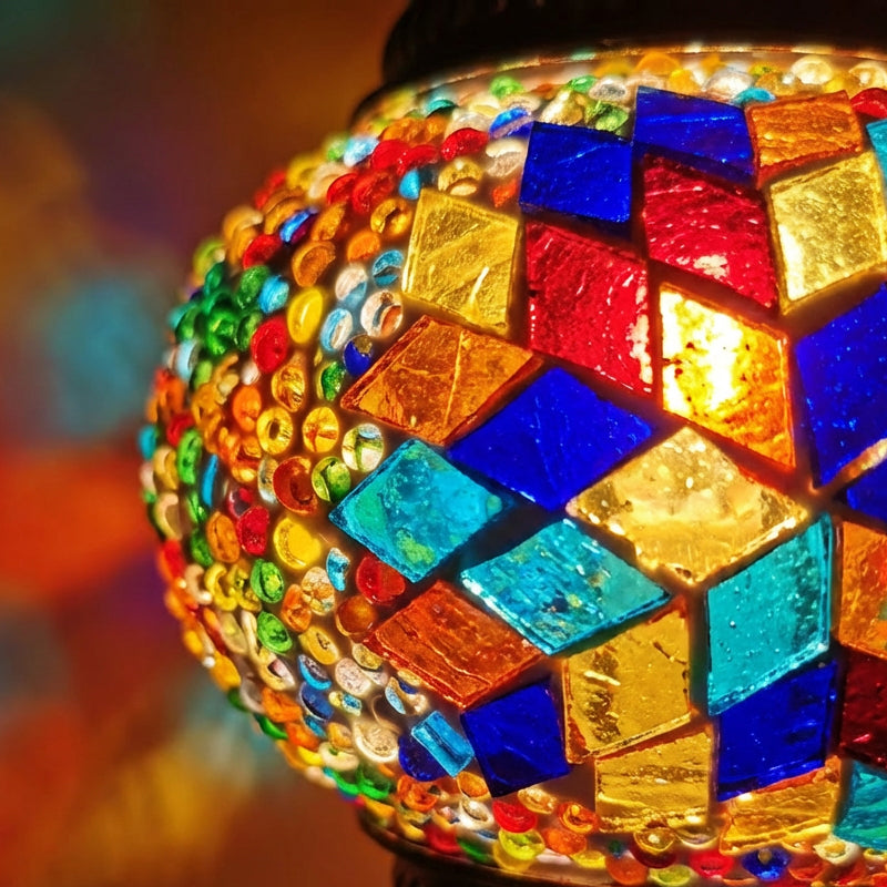 Mozaïeklamp — Betoverende Warme Sfeer