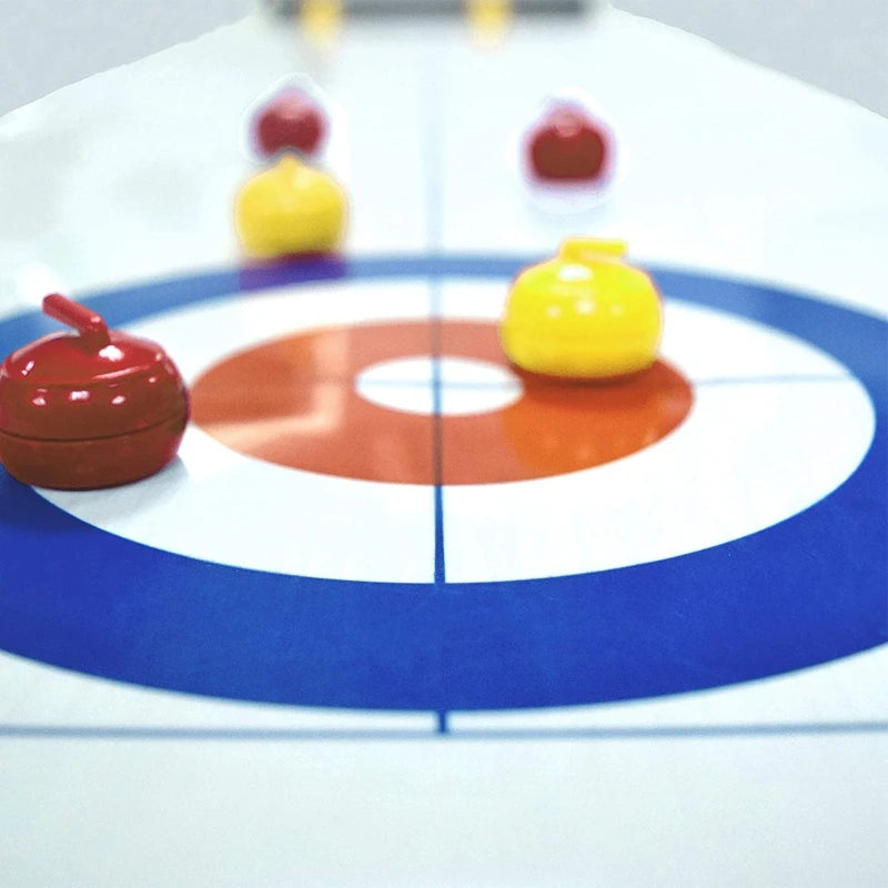 Opvouwbare Curling Tafelspel – 12 Ballen – Direct Plezier Overal