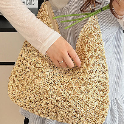 Gevlochten Tote Tas — Zorgeloze Stijlvol Zelfvertrouwen