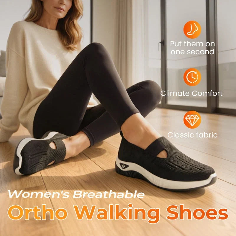 Clara – Dames Antislip Comfortschoenen met Padding
